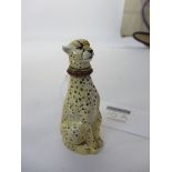 Halcyon Days porcelain Cheetah scent bottle 7cm