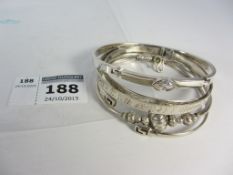 Bangles stamped 925,