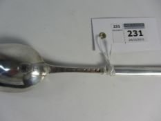 George III silver marrow spoon by William and Thomas Chawner London 1770
