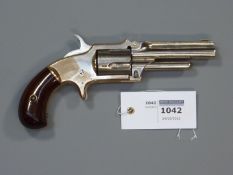 19th century American J M Marlin No.32 Standard 1878 5 shot rim fire revolver No.