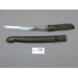 Japanese Tanto, 25cm steel blade,