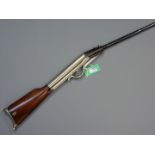 'The Nipper Air Gun' .33 vintage air rifle with .177 brass sleave No.