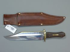Large English Bowie knife by R & R Middleton Sheffield,