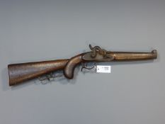 19th century 1855 pattern Prussian cavalry 20 bore percussion pistol/carbine,