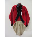 Leeds Volunteer Regiment 1805 pattern tunic
Provenance: private collection purchased Christies 17th