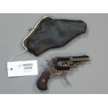 19th/20th  century Lady's Belgian .320 centre fire five shot pocket revolver, 4.