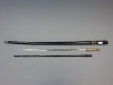 19th Century Masonic sword by Wilkinson Sword Ltd with niello work 71cm blade with foliate scrolls