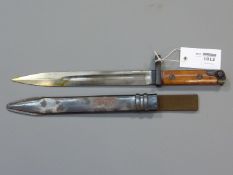 WWII bayonet, 24.