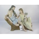 Lladro Samson and Delilah group L39cm