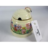 Clarice Cliff beehive honey pot Radiance No 10436