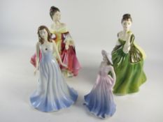 Royal Doulton figurines - Fleur HN2368, Southern Belle HN2229,