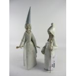 Lladro fairy godmother and girl with a basket