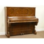 Victorian upright piano by L.