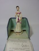 Limited edition Royal Worcester figure 'Rosalind' from the Victorian Series modelled by Ruth Esther