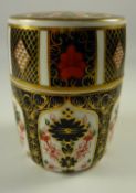 Royal Crown Derby lidded jar, pattern no.