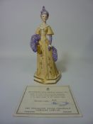 Limited edition Royal Worcester figure 'Madelaine' from the Victorian Series modelled by Ruth