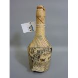 Benedictine DOM liqueur circa 1950 in original tissue wrapper
