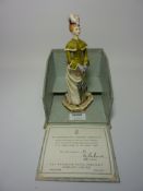 Limited edition Royal Worcester figure 'Melanie' from the Victorian Series modelled by Ruth Esther