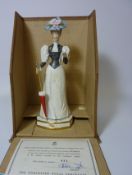 Limited edition Royal Worcester figure 'Elizabeth' from the Victorian Series modelled by Ruth