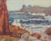 John Rankine Barclay (Scottish 1884-1962): 'Gurnard's Head',