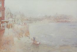 Henry Dawson Barkas (British 1858-1924): Scarborough Spa and the South Bay,