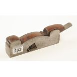 A 11/2" steel shoulder plane with rosewo