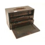 An engineers four drawer tool chest with