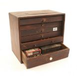 An engineers 6 drawer chest with some to