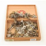 A quantity of keys