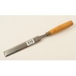 A 11/4" bevel edge chisel by SORBY G+