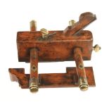 An unusual craftsman made beech plough w