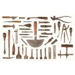 A kit of 40 saddler's & harness makers t