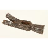 An early 4" European claw hammer head (i