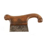 A primitive Italian saw, the beech handl