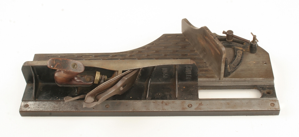 A STANLEY No 52 chute board and plane G