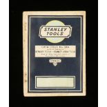 STANLEY SW No 34A Combined Catalogue 192