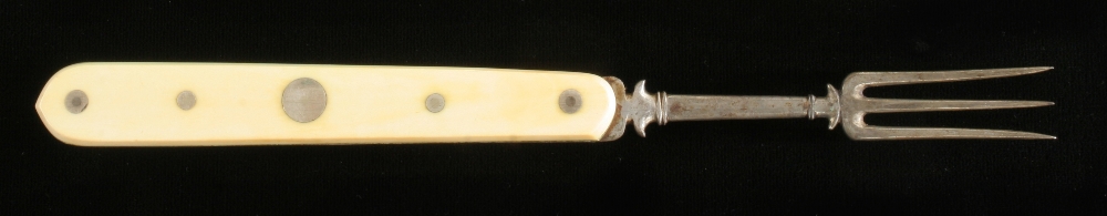 A most unusual 18/19c ivory scaled Frenc