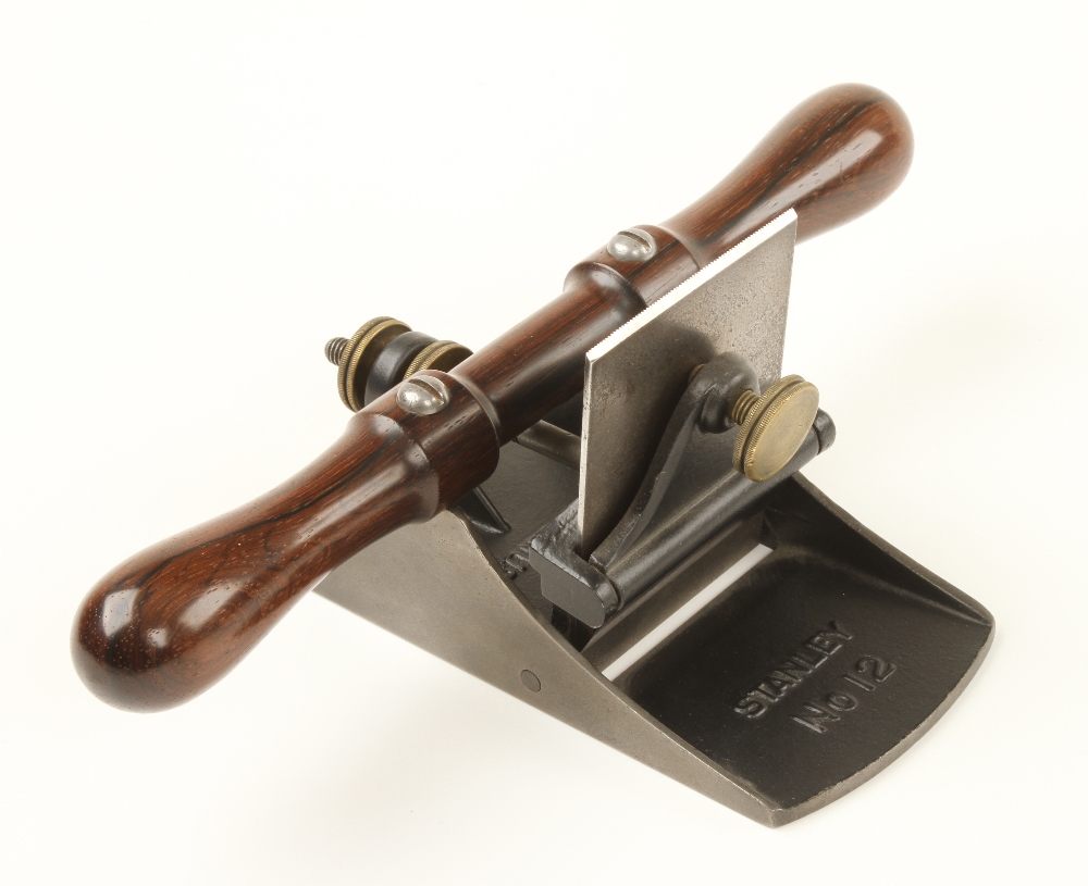 A STANLEY No 112 scraper plane with flat