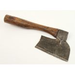 A 19c French coopers R/H side axe by M V
