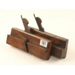 A pair of little used sash planes by CLEGG G+