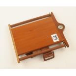 A cavelrymans sketching board with leather buckle and compass G+