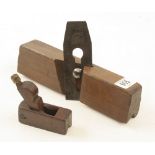 A spill plane and a small chamfer plane G