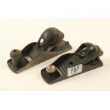 STANLEY USA No 91/4 and an English No 110 block plane G+