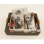 A MULTISTAR Duplex chuck and a VICMARK four jaw chuck both in orig boxes G++