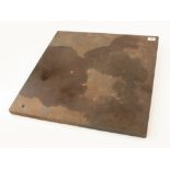 An engineers surface plate 24" x 24" a few holes