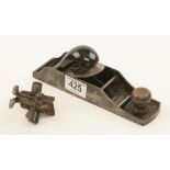 A little used STANLEY No 130 double end block plane and No 49 bit gauge G++