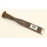 An 18c 1 1/2 " shipwright socket chisel by T.SHAW G