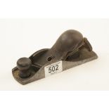 A USA STANLEY No 140 skew mouth block plane with removable side some pitting G