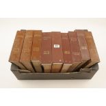 Nine bound volumes of Practical  Woodworking