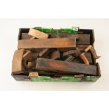 A box of wood planes